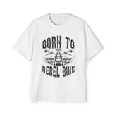 Born To Rebel Bike Graphic Tee-INNBLAC Fashion Apparel