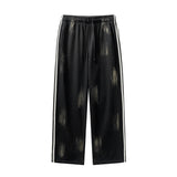 Spray Dye Straight Leg Pants-INNBLAC Fashion Apparel