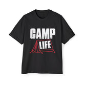 Camp Life Graphic Tee-INNBLAC Fashion Apparel