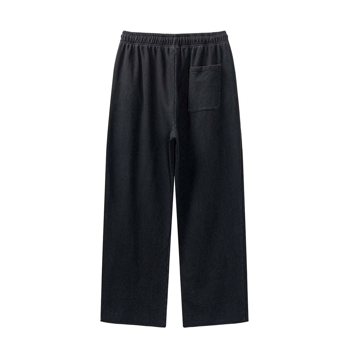 Side-Stripe Baggy Washed Track Pants-INNBLAC Fashion Apparel