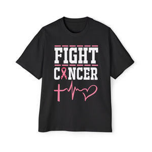 Fight Cancer Graphic Tee-INNBLAC Fashion Apparel