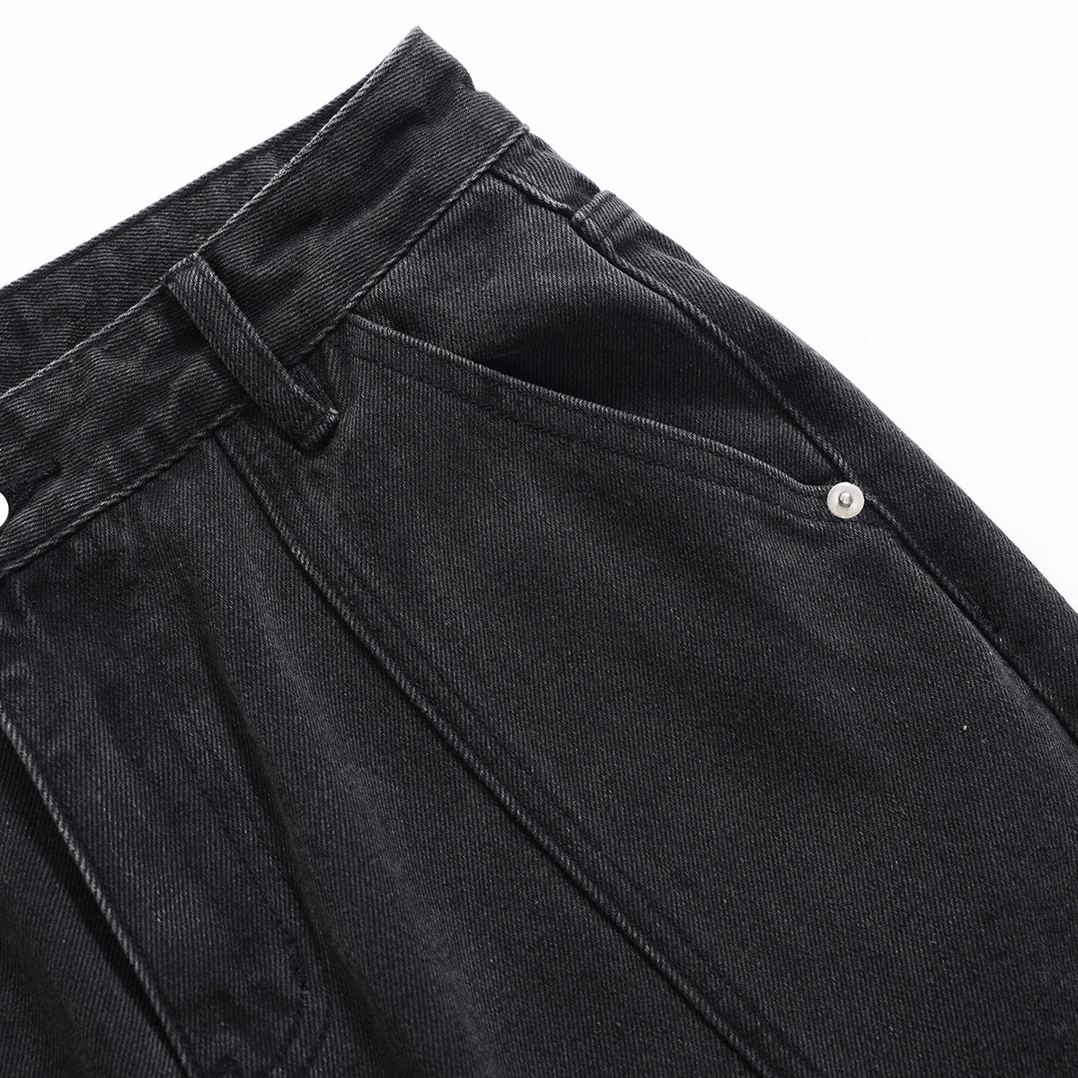 Heavyweight Bootcut Cargo Jeans-INNBLAC Fashion Apparel