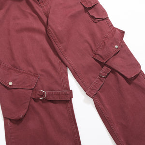 Men's Straight Leg Cargo Pants-INNBLAC Fashion Apparel