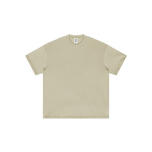 Heavyweight Solid Color Baggy Fit Tee-INNBLAC Fashion Apparel