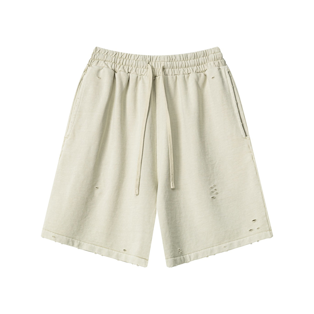 Vintage Wash Destructive Shorts-INNBLAC Fashion Apparel