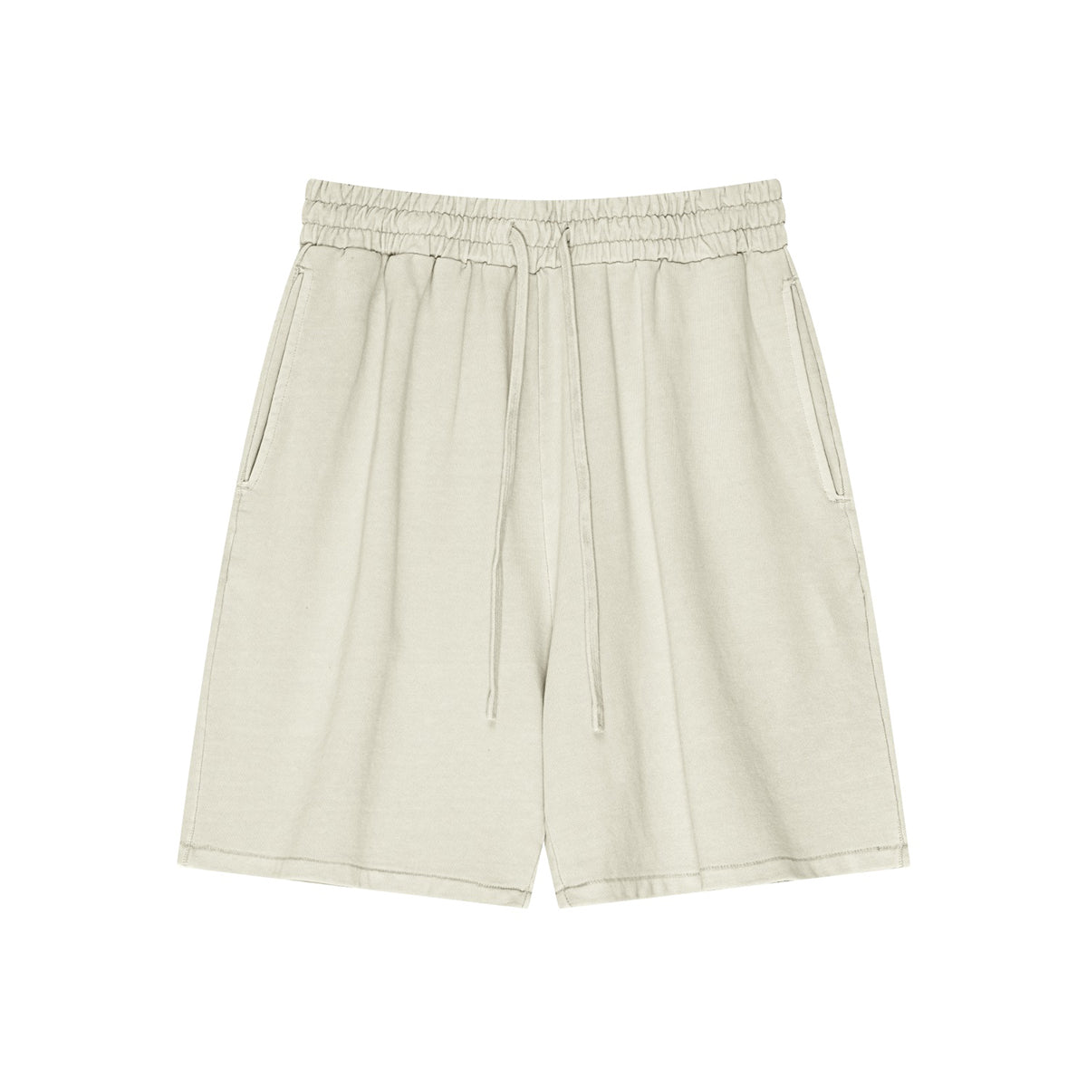 Washed Loose Fit Short Pants-INNBLAC Fashion Apparel