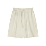 Washed Loose Fit Short Pants-INNBLAC Fashion Apparel