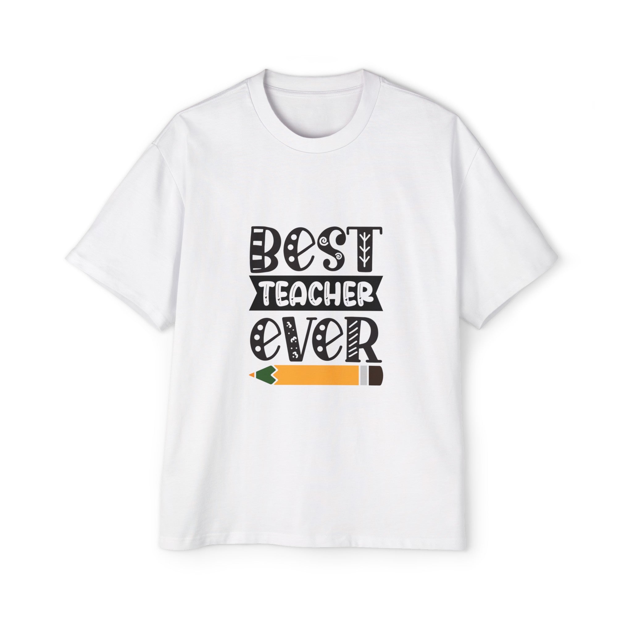 Best Teacher Ever Graphic Tee-INNBLAC Fashion Apparel