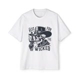 Cowboy Skull Smoking Graphic Tee-INNBLAC Fashion Apparel