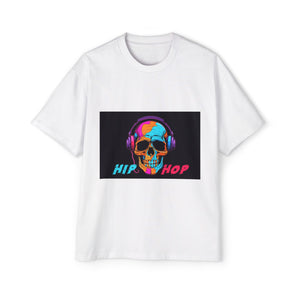 Colorful Hip Hop Skull Graphic Tee-INNBLAC Fashion Apparel