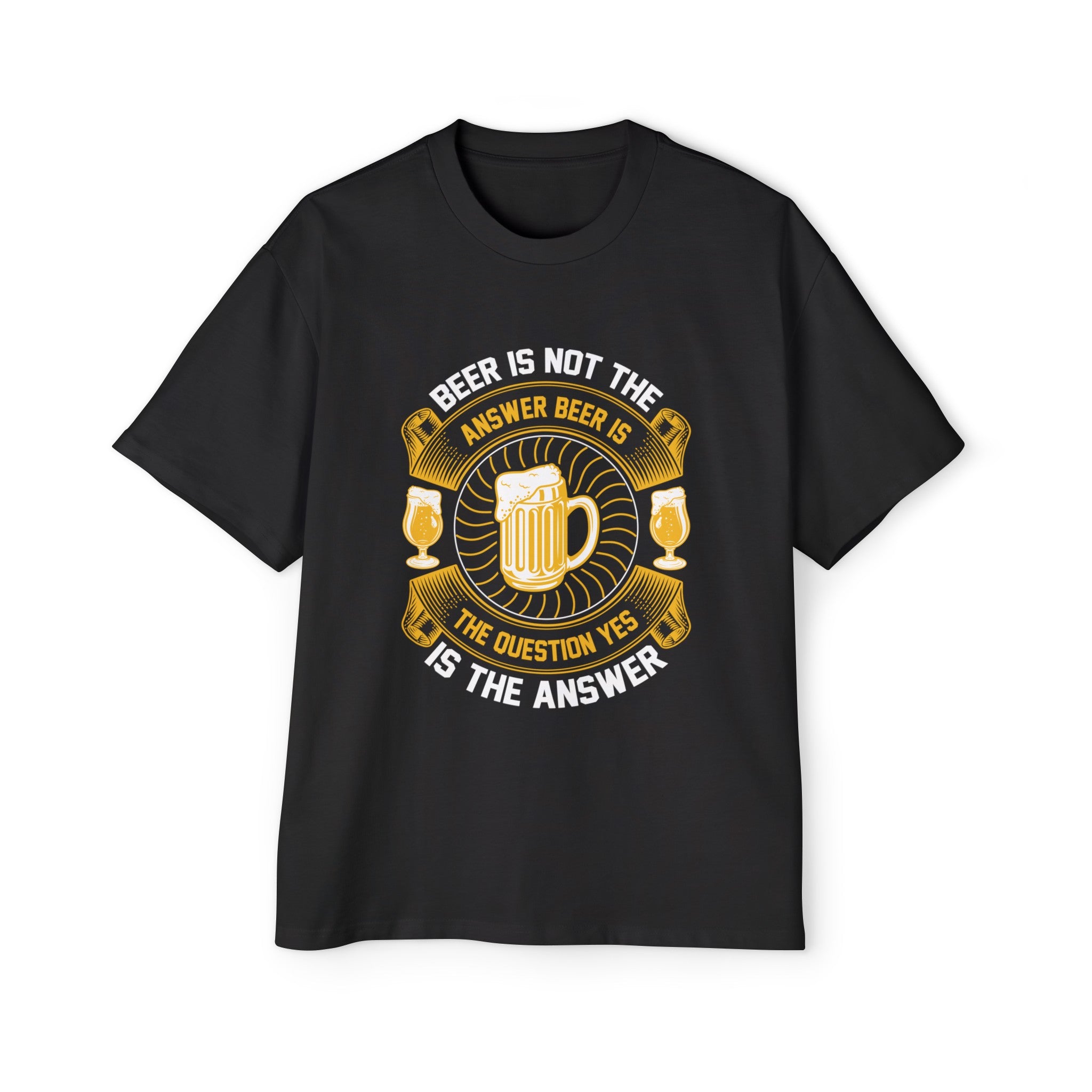 Beer Quote Graphic Tee-INNBLAC Fashion Apparel