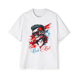 Skull Rock & Roll Graphic Tee-INNBLAC Fashion Apparel