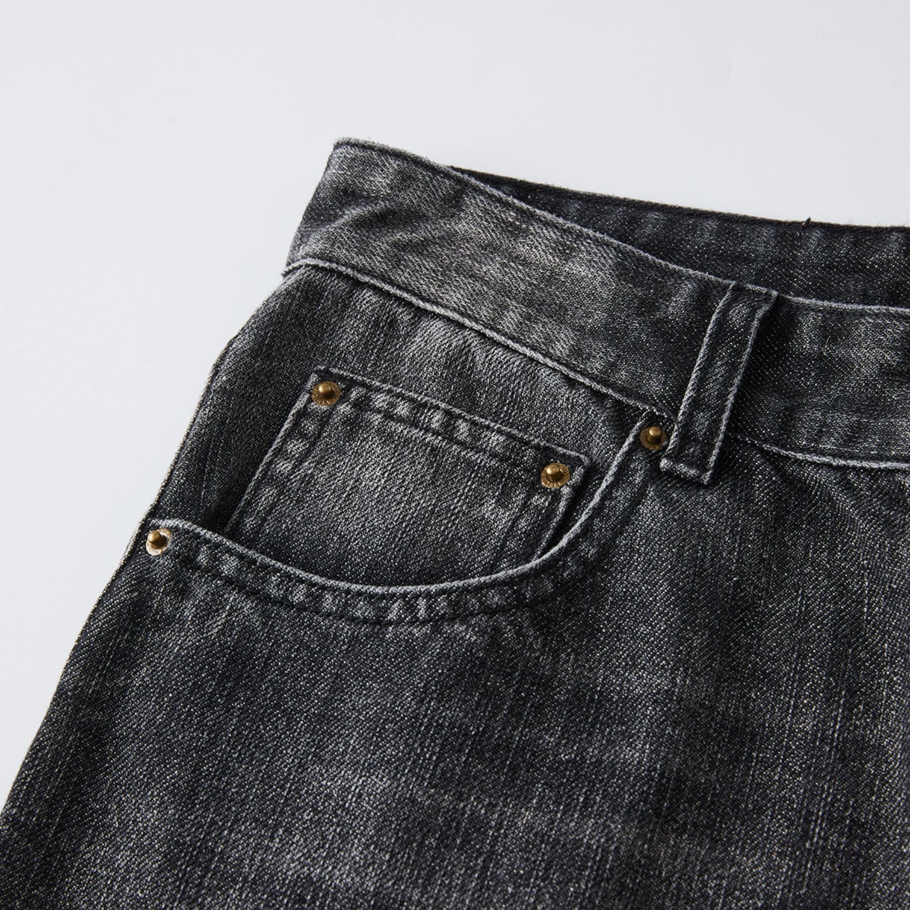 Vintage Whiskers Bootcut Jeans-INNBLAC Fashion Apparel