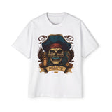 Skull Pirate Rum Graphic Tee-INNBLAC Fashion Apparel