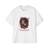 Skull Samurai Graphic Tee-INNBLAC Fashion Apparel