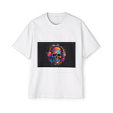 Hip Hop Music Lover Skull Graphic Tee-INNBLAC Fashion Apparel