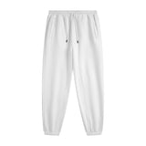 Solid Color Plush Lining Joggers-INNBLAC Fashion Apparel