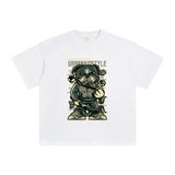 Bulldog Urban Streetwear T Shirt-INNBLAC Fashion Apparel