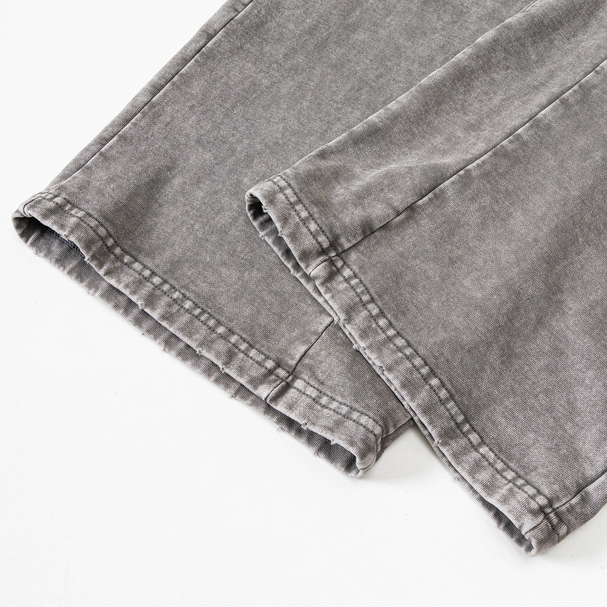 Front Seam Washed Baggy Joggers-INNBLAC Fashion Apparel