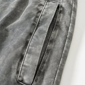 Men's Washed Faded Relaxed Joggers-INNBLAC Fashion Apparel