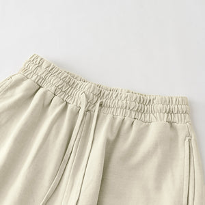 Washed Loose Fit Short Pants-INNBLAC Fashion Apparel