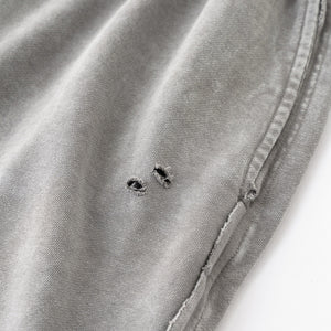 Raw Edge Destructive Short Pants-INNBLAC Fashion Apparel