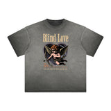 Heavyweight Cute Cupid Cartoon Graphic Tee-INNBLAC Fashion Apparel