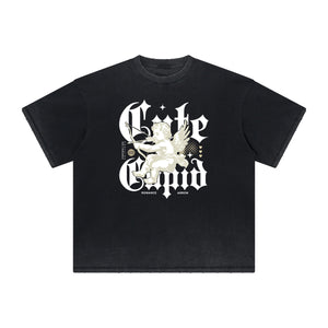 Heavyweight Cupid Sniper Graphic Tee-INNBLAC Fashion Apparel