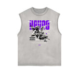 Cupid Sniper Graphic Tank Top-INNBLAC Fashion Apparel