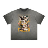 Heavyweight Cupid Sniper Streetwear Graphic Tee-INNBLAC Fashion Apparel