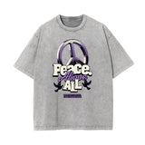 Washed Faded Rebel Graphic Tee-INNBLAC Fashion Apparel