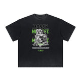 Heavyweight Abstract Street Fashion Pattern Tee-INNBLAC Fashion Apparel