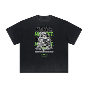 Heavyweight Abstract Street Fashion Pattern Tee-INNBLAC Fashion Apparel