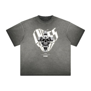 Heavyweight Street Art Abstract Graphic Tee-INNBLAC Fashion Apparel