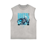 Street Style Abstract Graphic Tank Top-INNBLAC Fashion Apparel