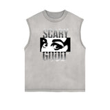 Street Style Abstract Graphic Tank Top-INNBLAC Fashion Apparel