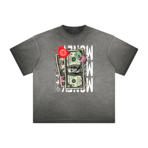 Distressed Streetwear Inspired Pattern Tee-INNBLAC Fashion Apparel