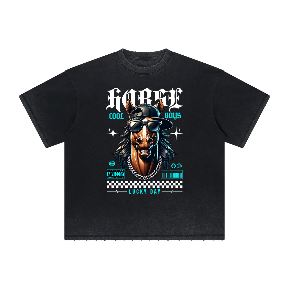 Heavyweight Streetwear Inspired Graphic Tee-INNBLAC Fashion Apparel