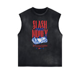 Edgy Street Style Graphic Tank Top-INNBLAC Fashion Apparel