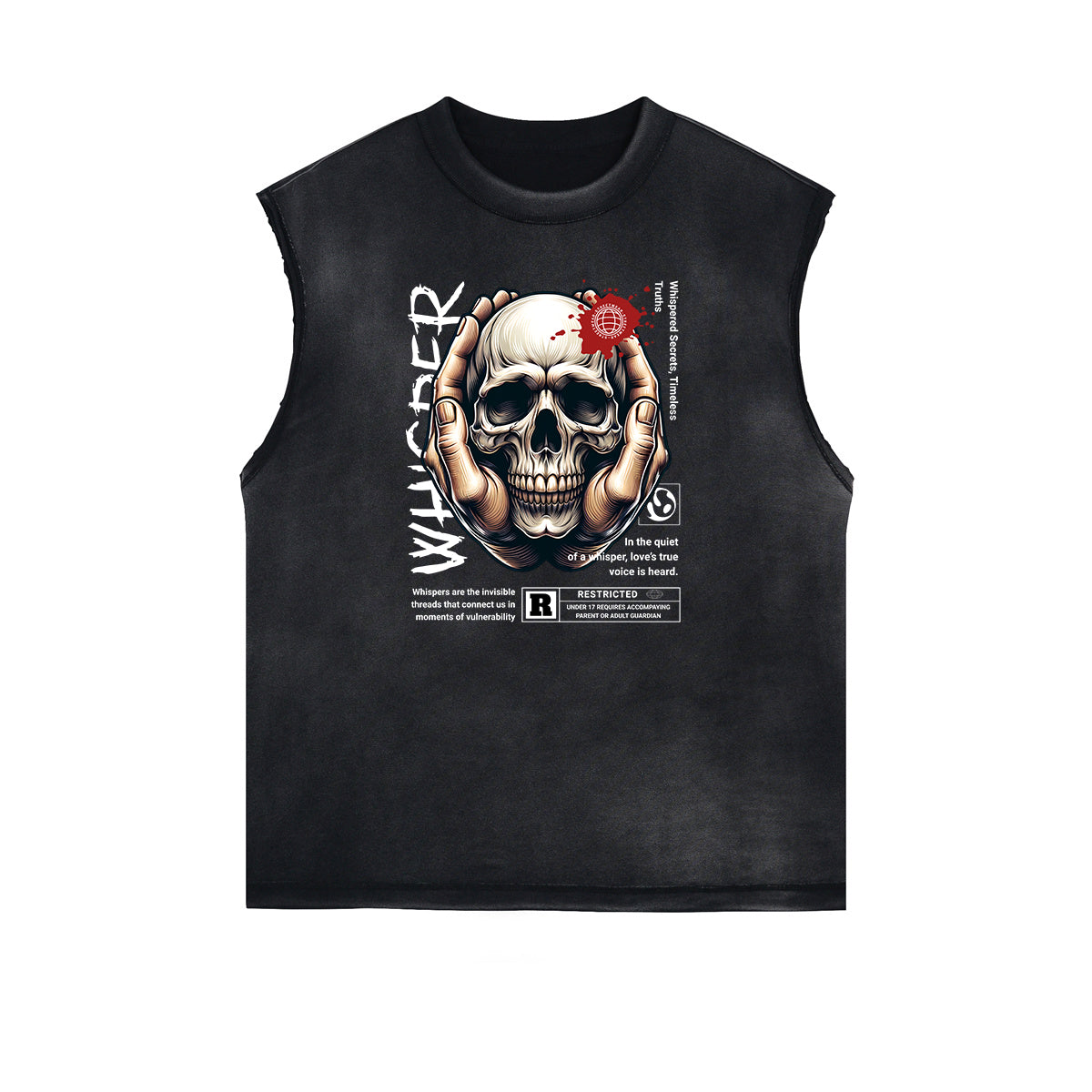 Edgy Street Style Graphic Tank Top-INNBLAC Fashion Apparel