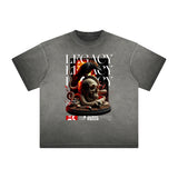 Heavyweight Edgy Street Style Graphic Tee-INNBLAC Fashion Apparel