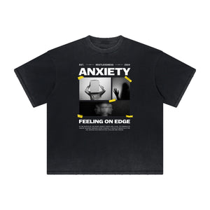 Heavyweight Streetwear Graphic Thick Tee-INNBLAC Fashion Apparel