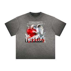 Heavyweight Cupid Statues Graphic Tee-INNBLAC Fashion Apparel