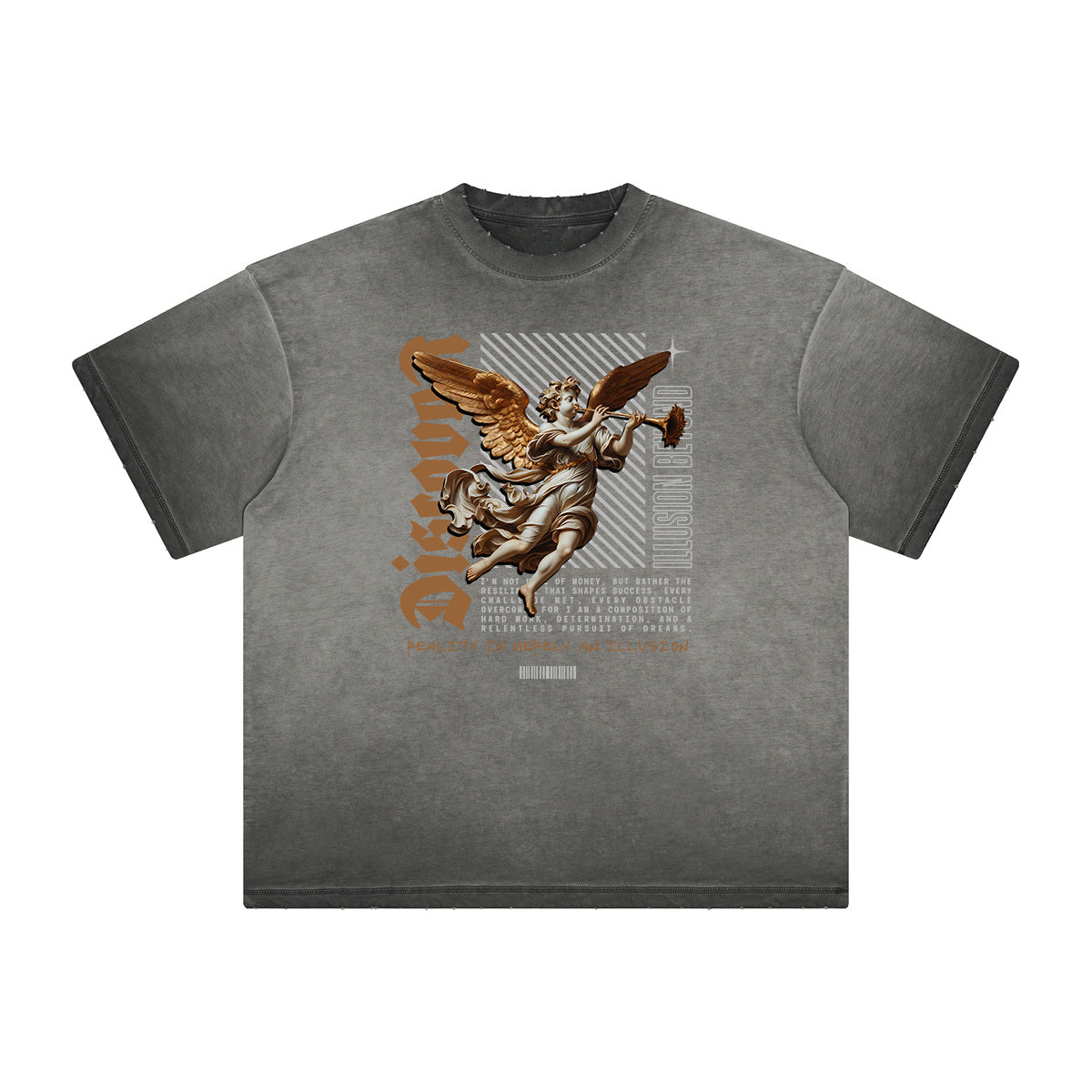 Heavyweight Cupid Statues Graphic Tee-INNBLAC Fashion Apparel