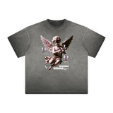 Heavyweight Cupid Statues Graphic Tee-INNBLAC Fashion Apparel