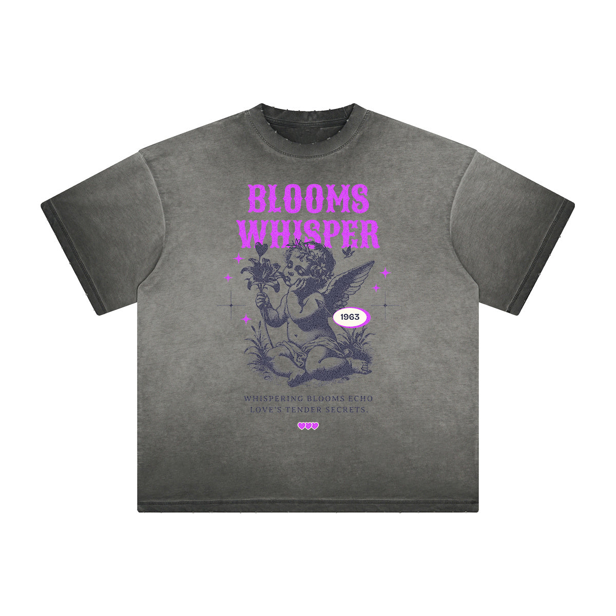 Heavyweight Cupid Statues Graphic Tee-INNBLAC Fashion Apparel