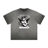 Heavyweight Cupid Statues Graphic Tee-INNBLAC Fashion Apparel