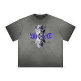 Heavyweight Cupid Statues Graphic Tee-INNBLAC Fashion Apparel