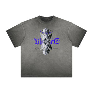 Heavyweight Cupid Statues Graphic Tee-INNBLAC Fashion Apparel