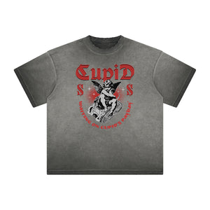 Heavyweight Cupid Statues Graphic Tee-INNBLAC Fashion Apparel